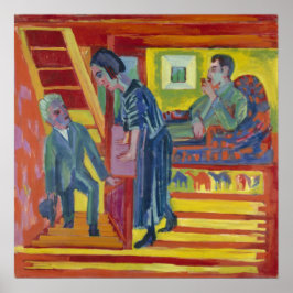 Poster Kirchner - Casal E Recém-Chegado