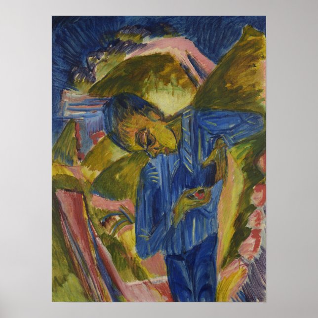 Poster Kirchner - Jack With Sweets 1918 (Frente)