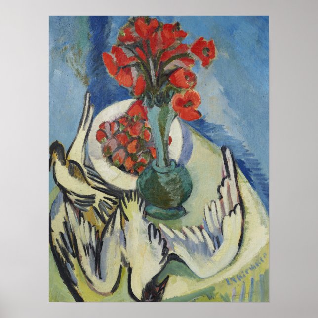 Poster Kirchner - Natureza-Morta Com Sementes De Papoula  (Frente)