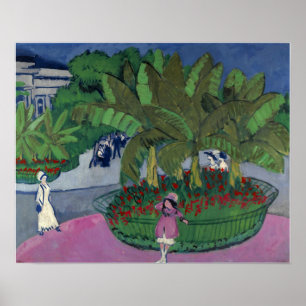 Poster Kirchner - O Boskett Albertplatz Em Dresden