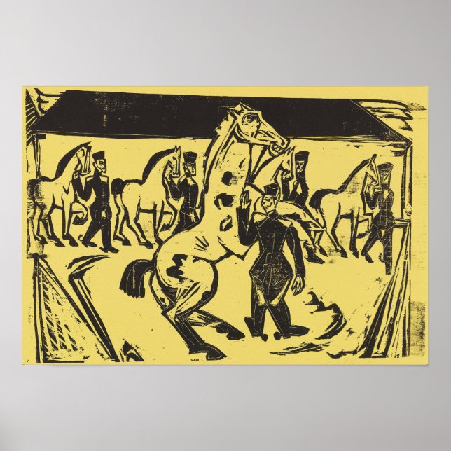 Poster Kirchner - Reitoria de Kasernen (Frente)