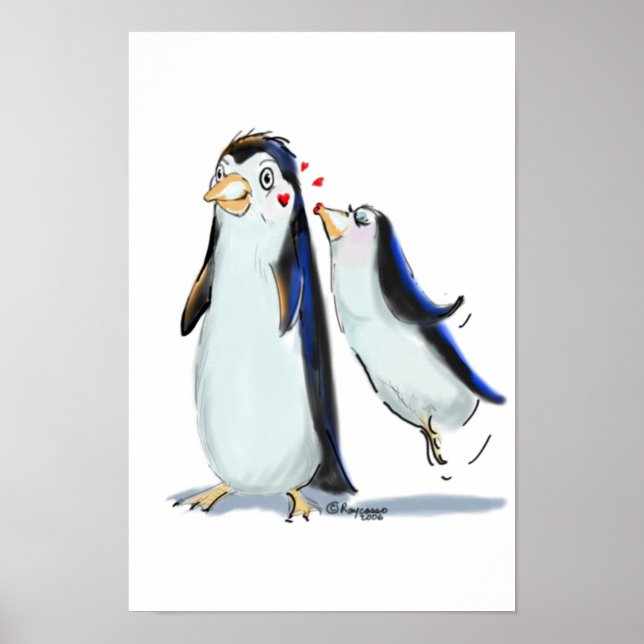 Poster KiSs PeNgUiN (Frente)
