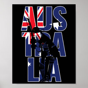 Poster Kit de Presente da Equipe de Torcedores Australian