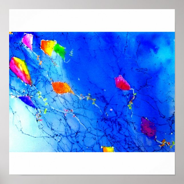 Pôster Kite Sky (Frente)