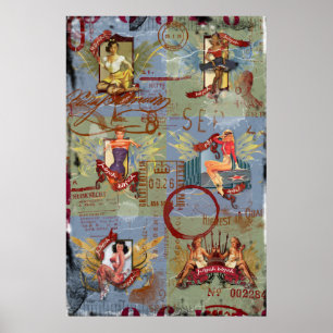 Pôster Kitsch Bitsch:Kitsch Destruído Bitsch PIn-Ups