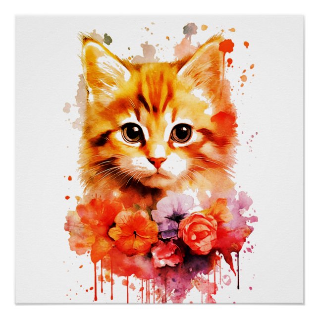 PÔSTER KITTEN 3 (Frente)