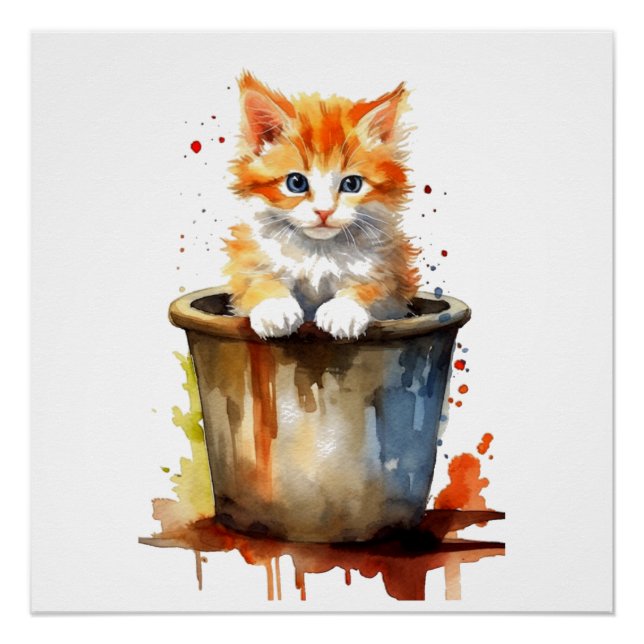 PÔSTER KITTEN 5 (Frente)