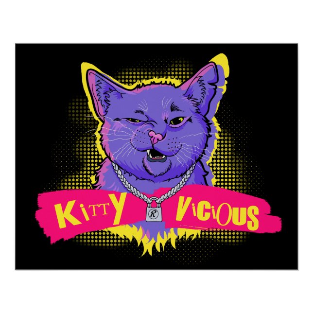 Pôster Kitty Vicious  (Frente)