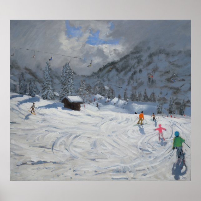 Poster Kitzbuhel Áustria 2008 (Frente)