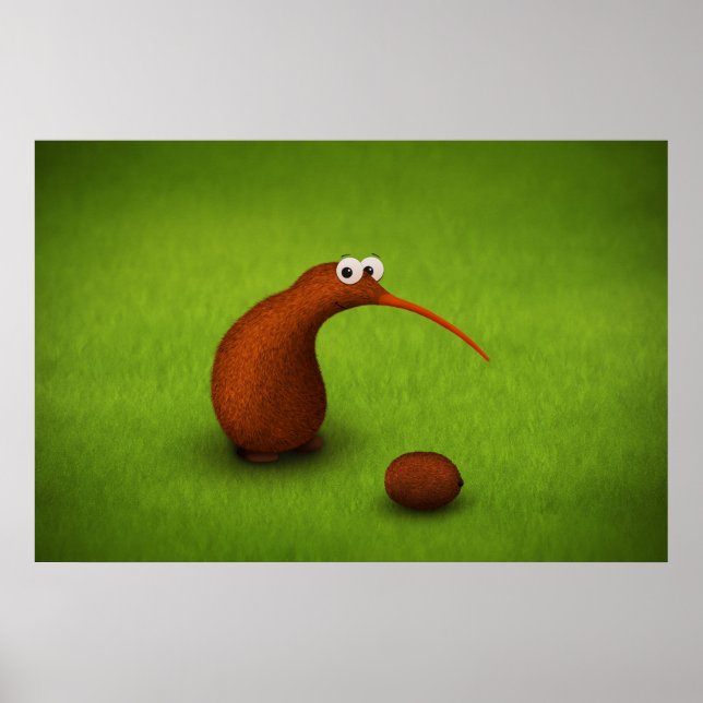 Poster Kiwi (Frente)