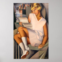 Poster Kizette en Rosa | Tamara de Lempicka |