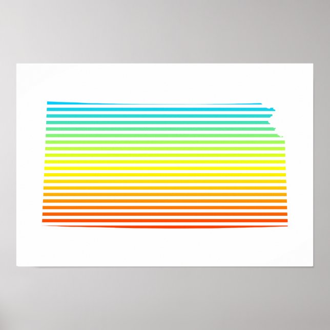 Poster kKansas chill fade (Frente)