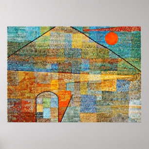 Poster Klee - Ad Parnassus