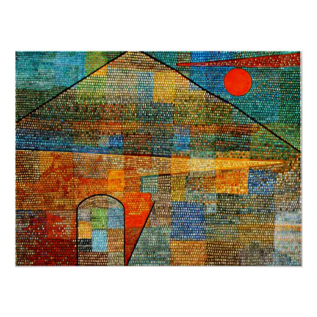 Pôster Klee - Ad Parnassus (Frente)