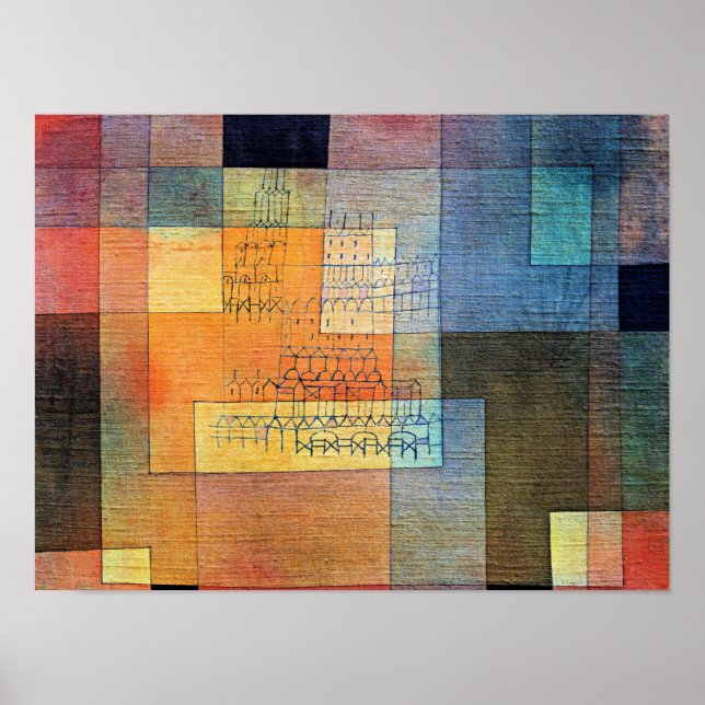 Poster Klee - Arquitetura Polifônica (Frente)