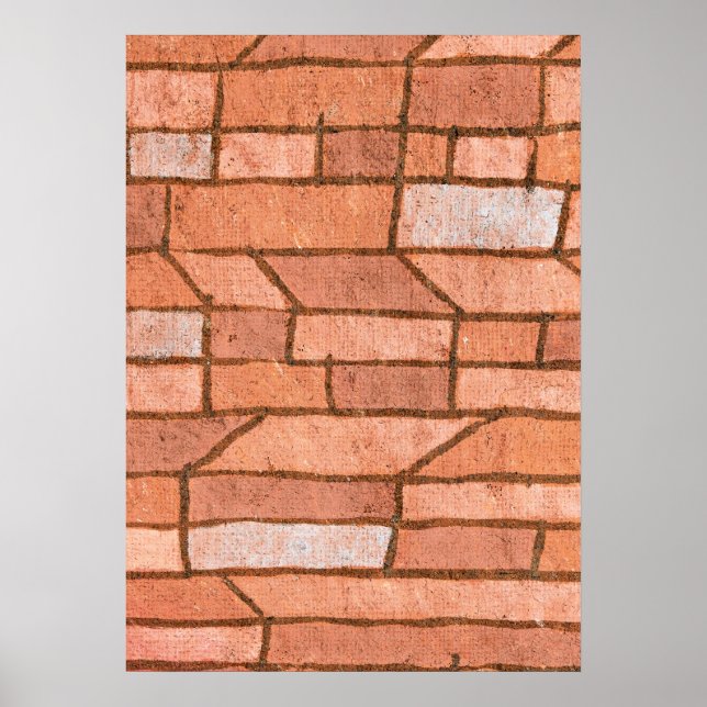 Poster Klee - Assentamento de Quartel (Frente)