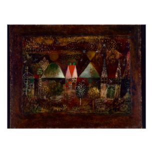 Pôster Klee - Banquete Noturno