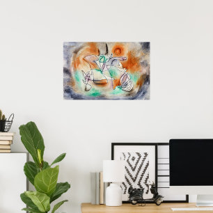 Poster Klee - Cão Uivando