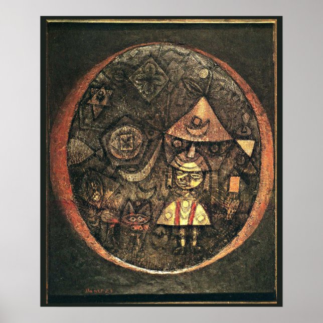 Poster Klee - Conto de Fada da Anã, (Frente)