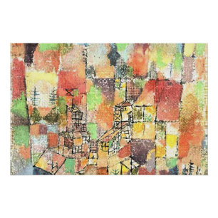 Pôster Klee - Duas Casas de Campo