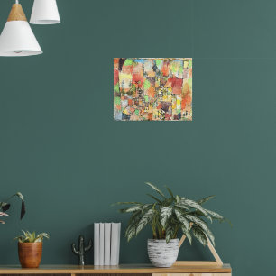 Poster Klee - Duas Casas de Campo