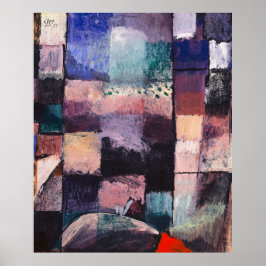 Poster Klee é sobre um Motif de Hammamet