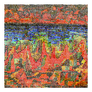 Pôster Klee - Falésias à Beira-Mar