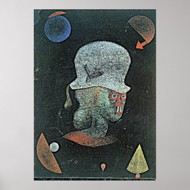 Poster Klee - Fantasia Astroógica (Frente)