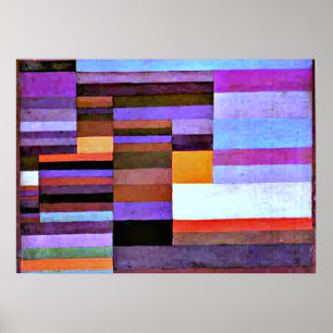 Poster Klee - Incêndio, 1929