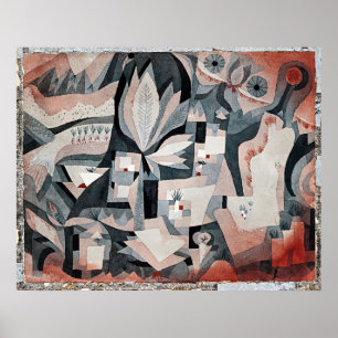 Poster Klee - Jardim do Resfriador Seco
