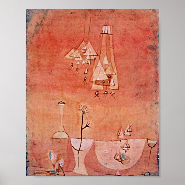 Poster Klee - Laboratório de Botânica (Frente)