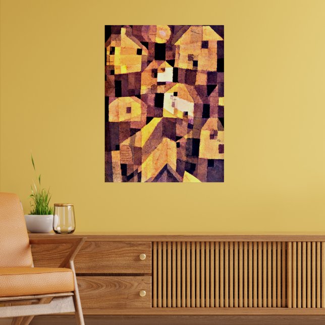 Poster Klee - Local Automático, 1921 (Sala de Estar 2)