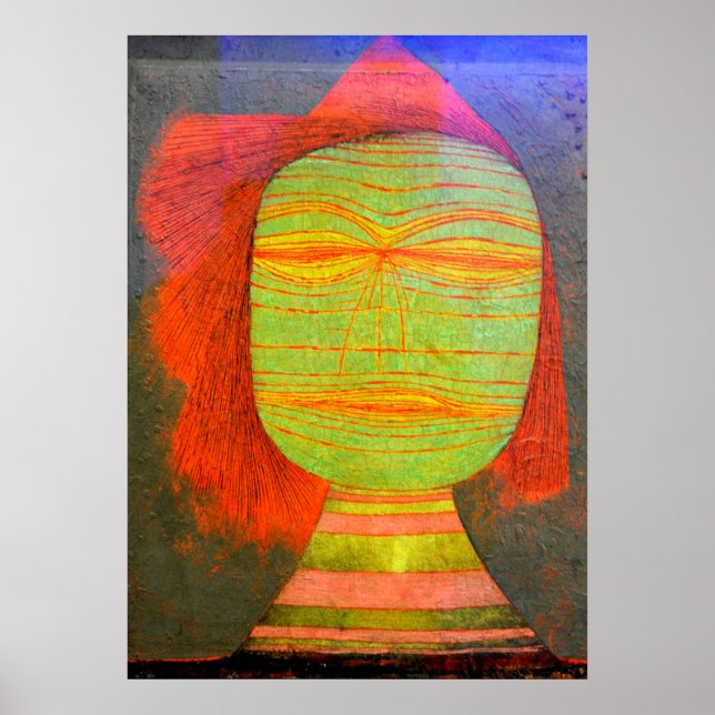 Poster Klee - Máscara do Ator (Frente)