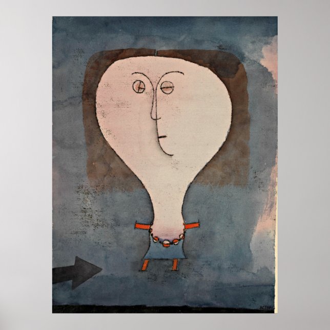 Poster Klee - Medo de uma Menina (Frente)