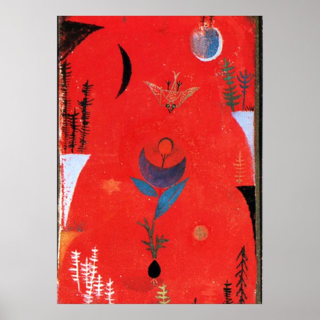 Pôster Klee - Mito da Flor (Frente)