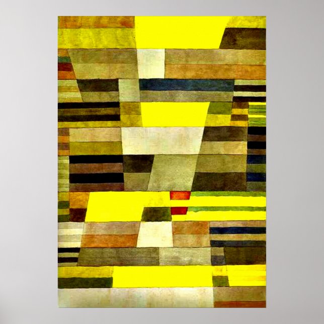 Pôster Klee: Monumento (Frente)