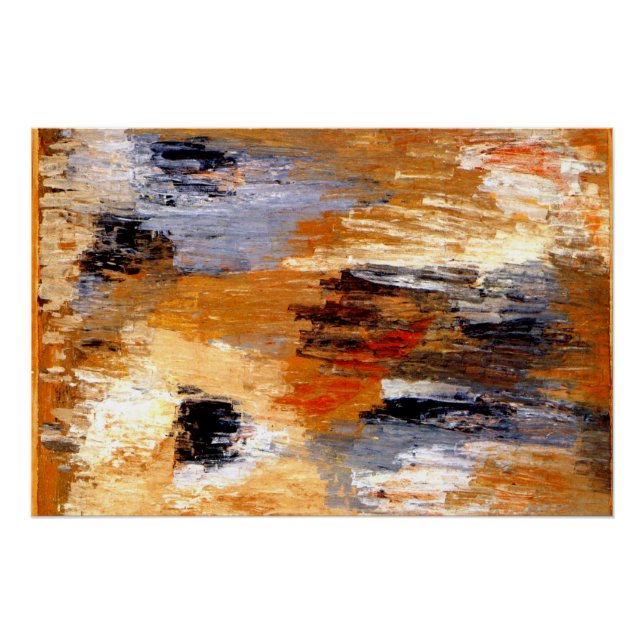 Pôster Klee - Nas Nuvens (Frente)