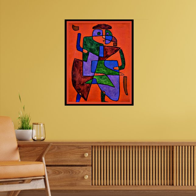 Poster Klee - O Homem Futuro (Sala de Estar 2)