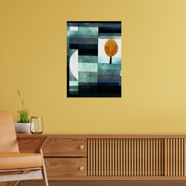 Poster Klee - O Mensageiro do outono (Sala de Estar 2)