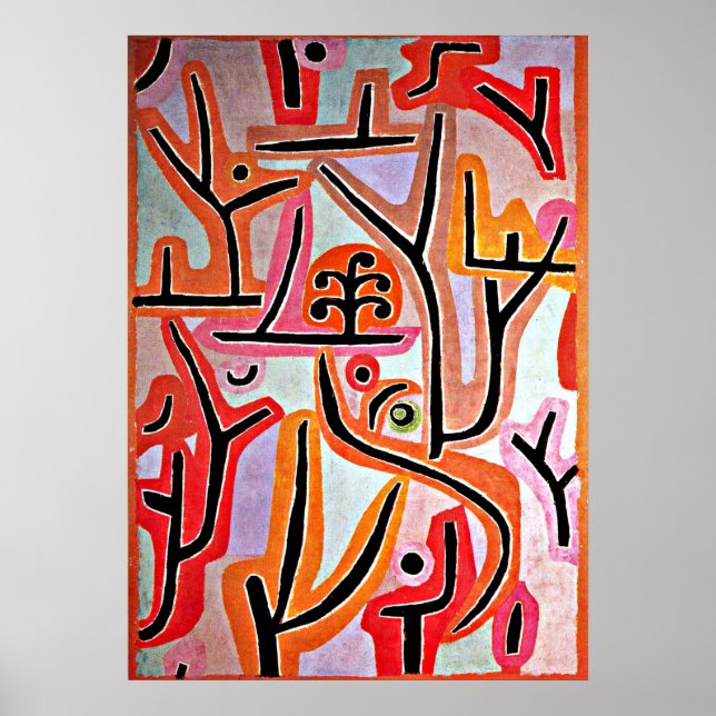 Poster Klee - Park Bei Lu (Frente)