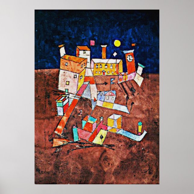 Poster Klee - Parte de G (Frente)