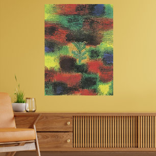 Poster Klee - Pequena Árvore Entre Arbustos