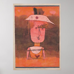 Poster Klee - Retrato da Sra. P. no Sul