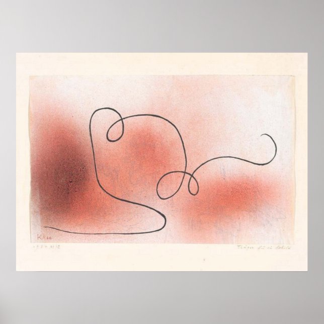 Poster Klee - Trager Enin Schild (Frente)