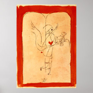 Pôster Klee - Um Espírito Serve um Pequeno Café da Manhã