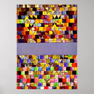 Poster Klee - Uma vez Emergente da Cinza da Noite