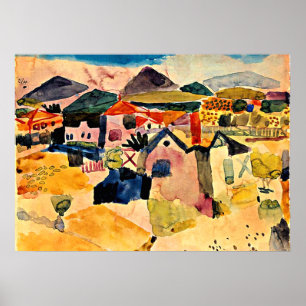 Poster Klee - Vista de Germain Santo