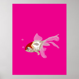 Poster Kleiner Goldfisch - 