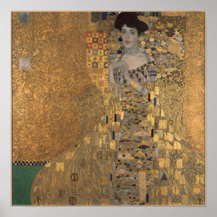 Poster Klimt: Adele Bloch-Bauer I, 1907
