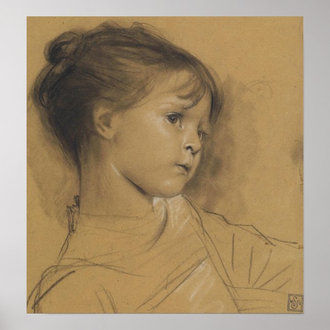 Poster Klimt - Anne (Frente)